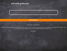 Tablet Screenshot of cool-math-games.com